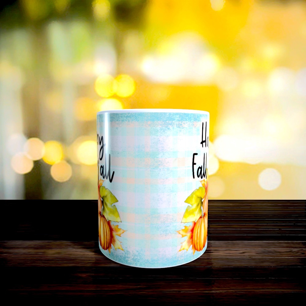 Happy fall y’all coffee mug